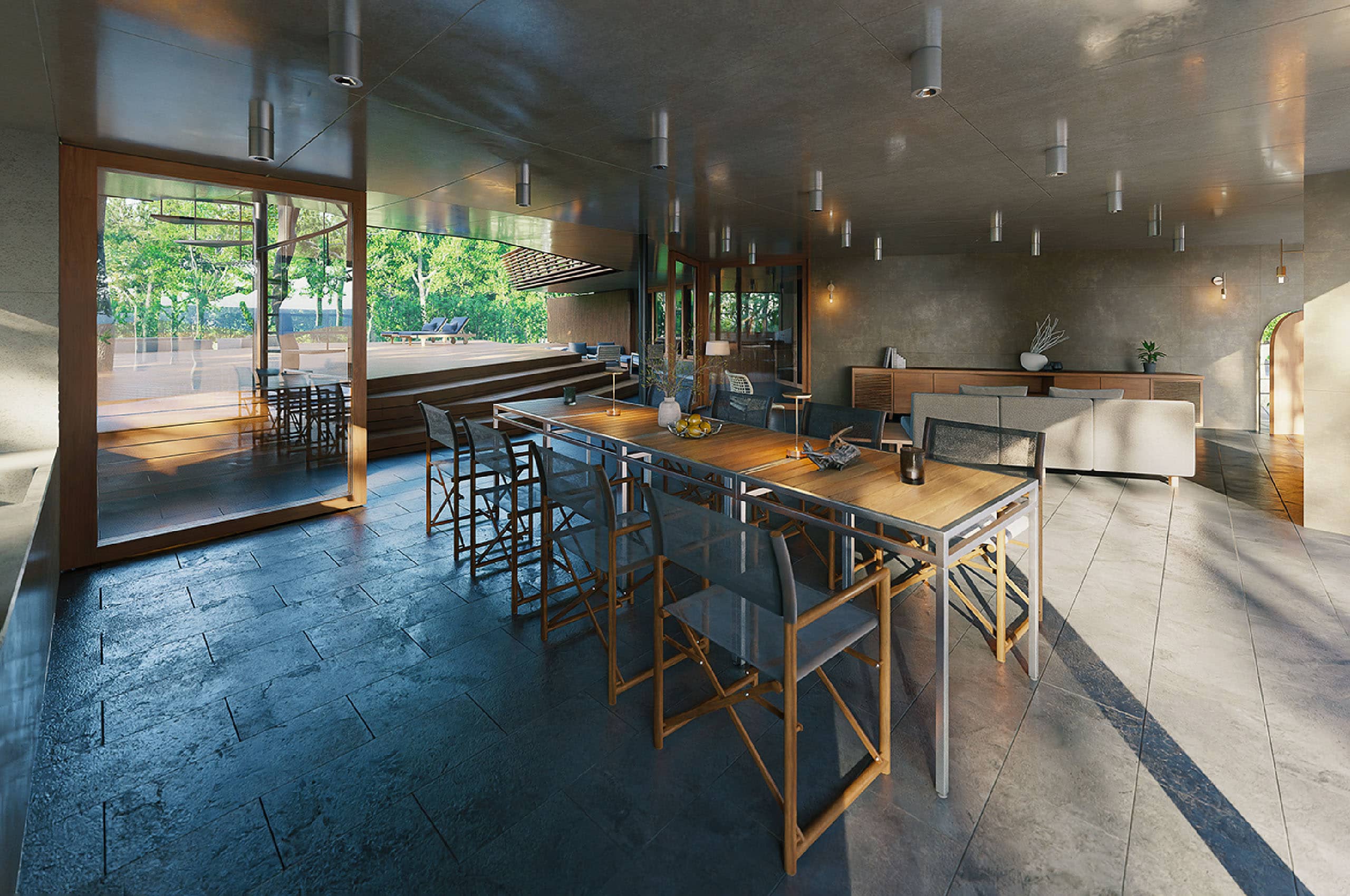 OPEN LIVING DINING